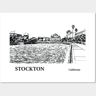 Stockton - California Posters and Art